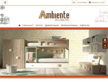 Tablet Screenshot of ambientedecoracion.com